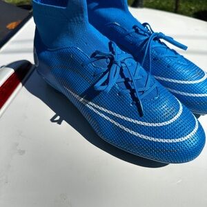 Men's Blue Soccer Cleats